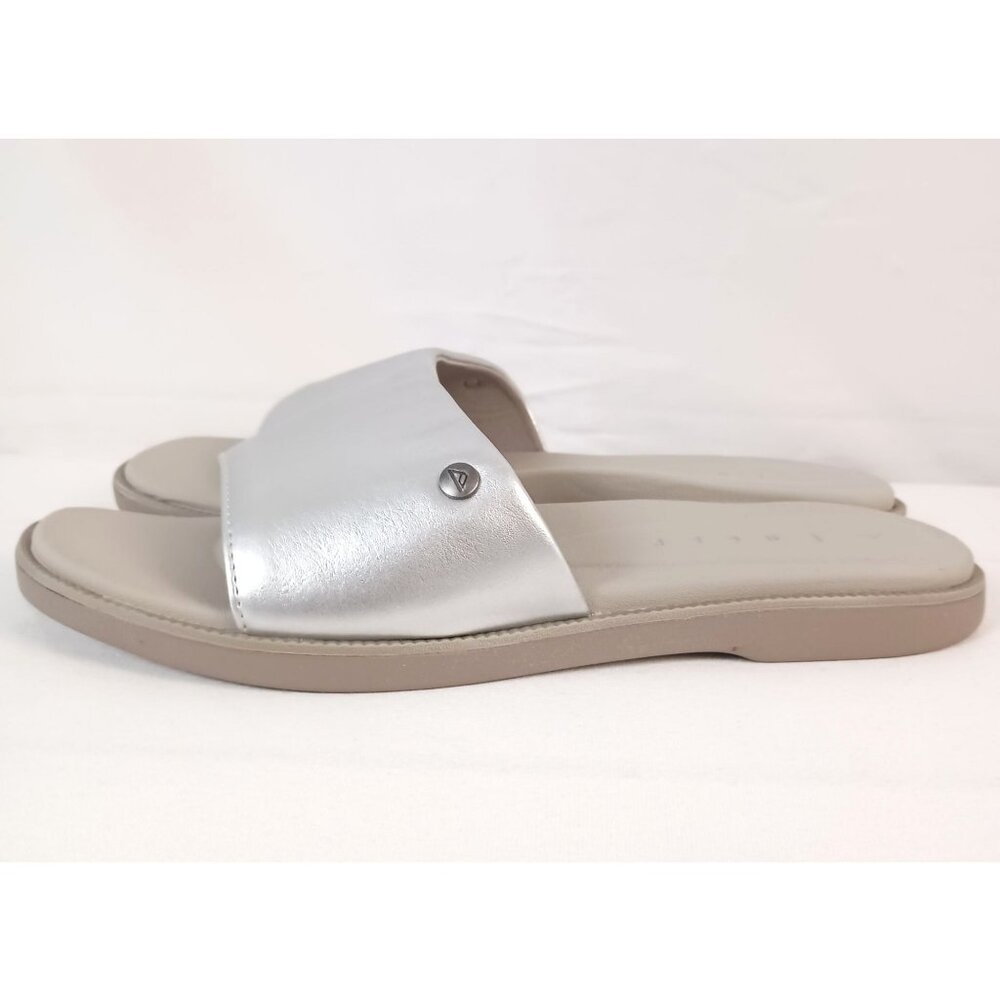 Reef Sunny Arrianah Slide Sandals Silver Womens 10 Comfort - Picture 10 of 12